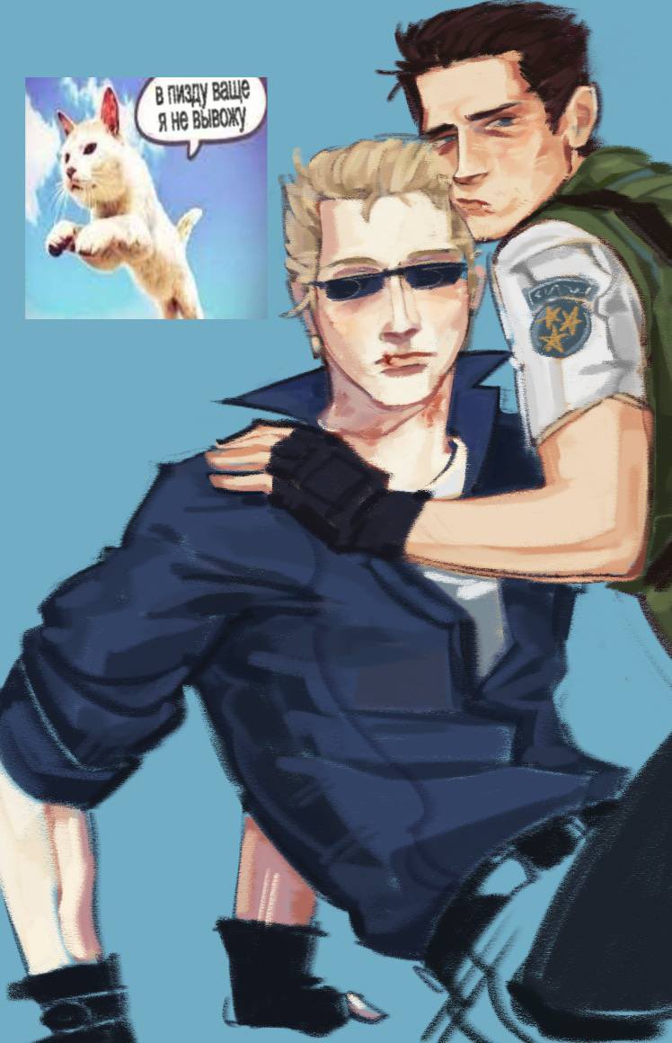 smlsim's tweet image. #chrisker 👥

#ResidentEvil #ChrisRedfield #AlbertWesker