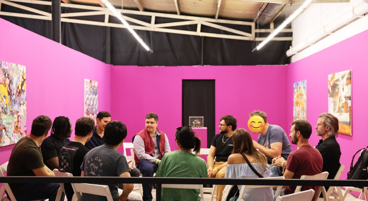 Livepeer's tweet image. Who knew bringing together great minds in Web3 would spark so much dialogue?

S/O to everyone who came to our event in collaboration with @refraction_irl and contributed to the broader open media discussion in all its complexities.