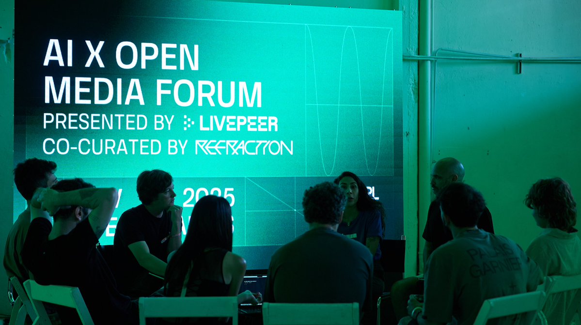 Livepeer's tweet image. Who knew bringing together great minds in Web3 would spark so much dialogue?

S/O to everyone who came to our event in collaboration with @refraction_irl and contributed to the broader open media discussion in all its complexities.