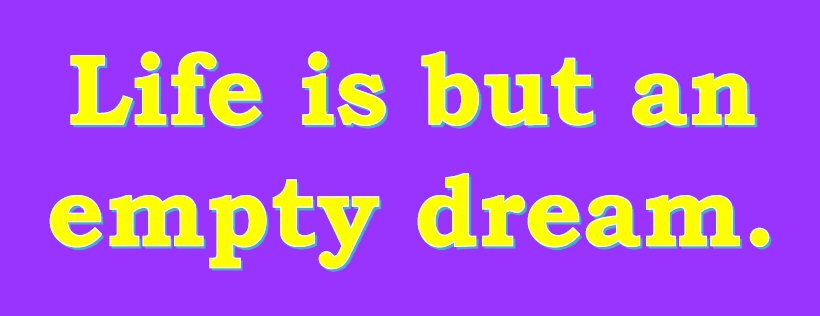 elpprime's tweet image. Good morning, everyone 💞&quot;Life is but an empty dream.&quot; Keep on trying and smiling! Stay happy, stay golden!😎#life #empty #dream #StayHappy #StayGolden #KatsumadaHighSchool #Shootown #Okayama #Japan #conversation #EnglishlandPRIME #KenzoKatayama