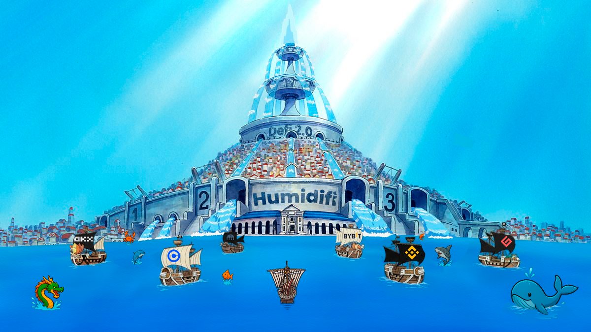 _macks's tweet photo. When the sea is chaotic, but @humidifi 's  liquidity is zen. 😎💦

Tight spreads, better prices than CEXs, and zero KYC.
DeFi 2.0 in turbo mode.