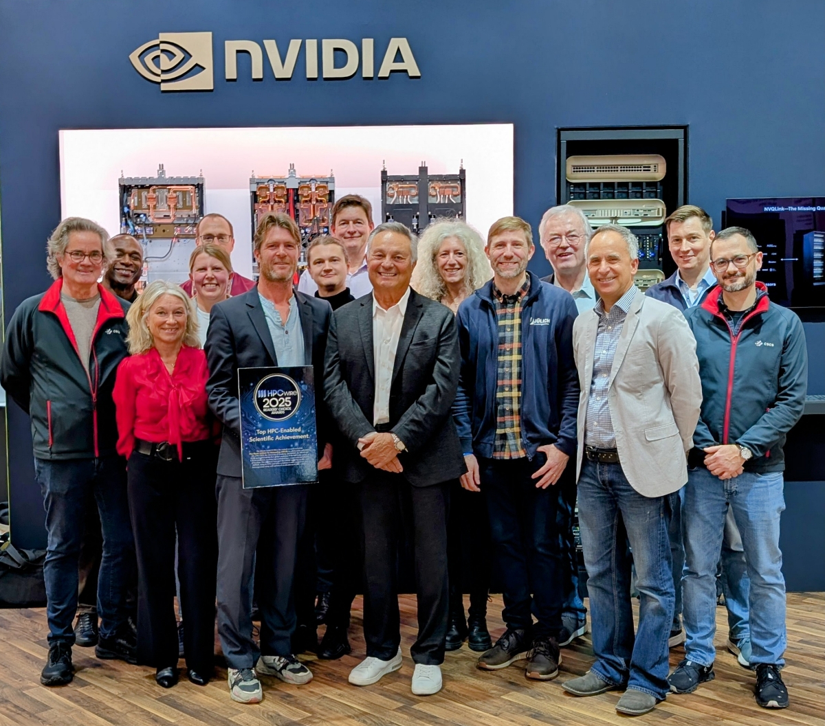 HPCwire's tweet image. Congratulations to the winners of the 2025 HPCwire Readers&apos; Choice Award for Top HPC-Enabled Scientific Achievement:
MPI-M
DKRZ
@fzj_jsc
@NVIDIA
ETH
@cscsch
University of Hamburg

Read about the ICON weather model here: ow.ly/TLaM50XuqvJ #HPCwireRCA25