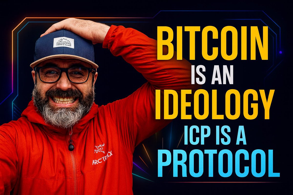 JustinJackBear's tweet image. Bitcoin Isn’t What You Think… And ICP Isn’t an Altcoin 😳🚀 youtu.be/ctZ1WCRAE94?si… $ICP $BTC #ai #onchain #cryptocloud