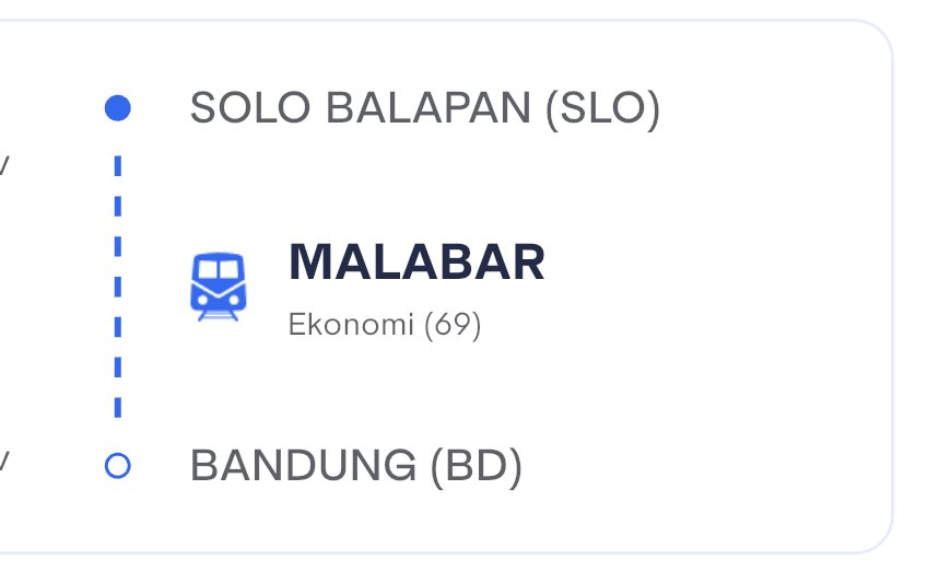 Kereta ini, kursi ekonomi nya yg lama atau baru ya? <a href="/KAI121/">Kereta Api Indonesia</a>