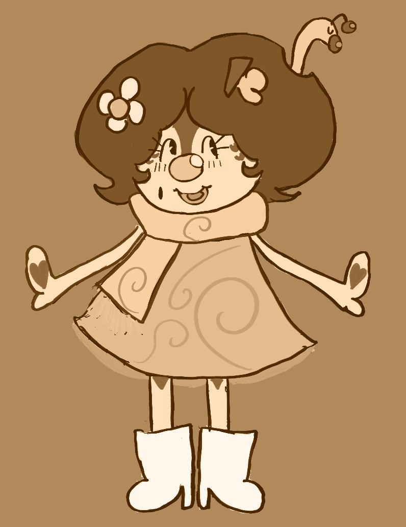 Goobiehat's tweet image. More Mindy junk I drew 
#puppetoc