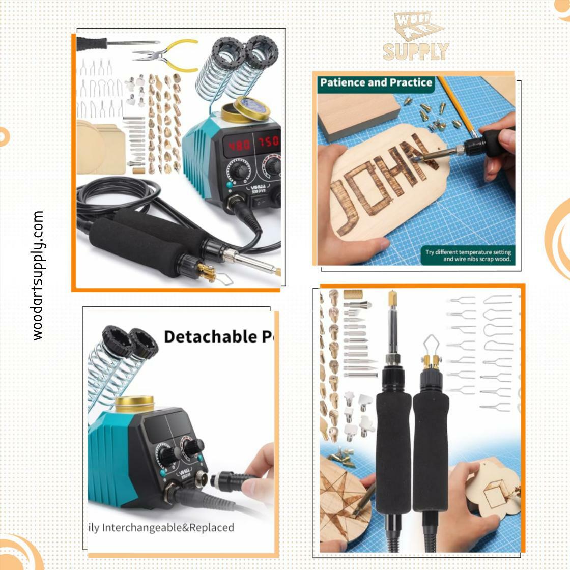 woodartsupply's tweet image. Unleash your creativity with the YIHUA 939D-VII Pyrography Tool! Perfect for wood burning and crafting fun projects with your little ones. Get ready to create! #WoodBurning #CreativeFun

Shop Now woodartsupply.com/products/yihua…