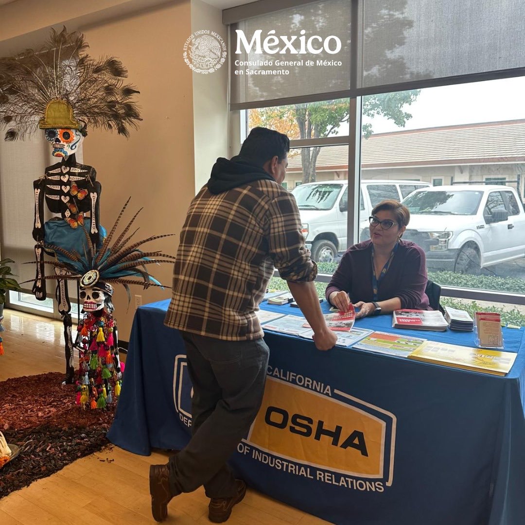 📣 Hoy se realizó la 11ª Feria “Conoce tus Derechos” en el Consulado de México en Sacramento. La comunidad recibió información sobre migración, salud, derechos laborales y manutención infantil. 👨‍👩‍👧⚖ Gracias a PALE y organizaciones locales por su apoyo.
📅 Próxima: 17 dic
