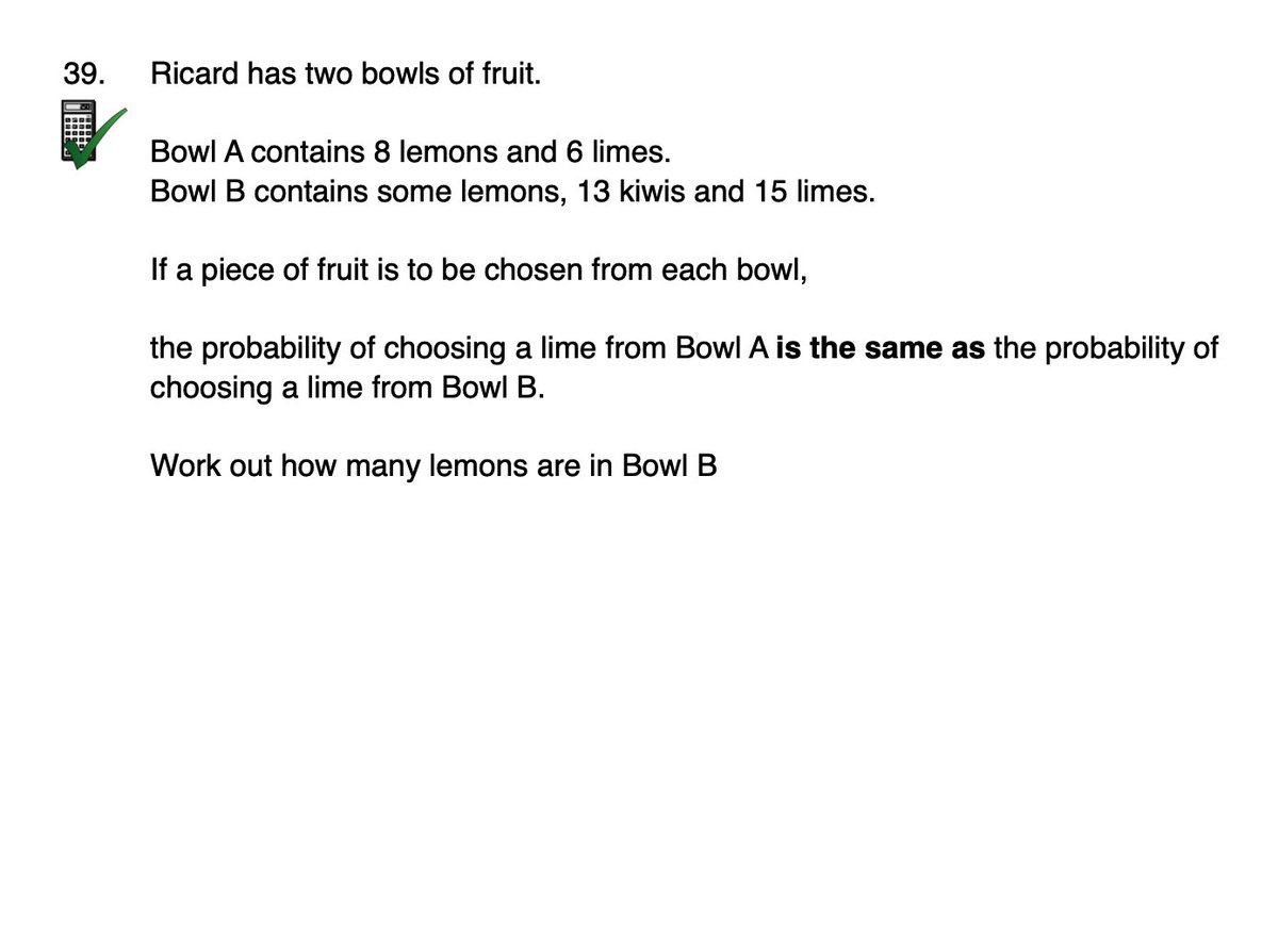 Corbettmaths's tweet image. Probability - Practice Questions
📚 20 brand new questions (now 45 in total!)
✅ Answers updated
🍿 Video solutions added (82 minutes worth)
corbettmaths.com/2019/09/02/pro…