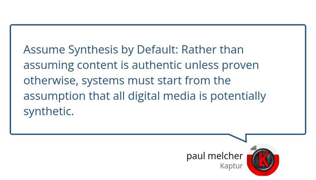 KapturMag's tweet image. The deepfake crisis has forced us to confront uncomfortable truths about digital identity and rethink how trust works online.

Read more 👉 lttr.ai/AlNqe

#HumanVerification #AuthenticityEconomy #RoutineVideoConference