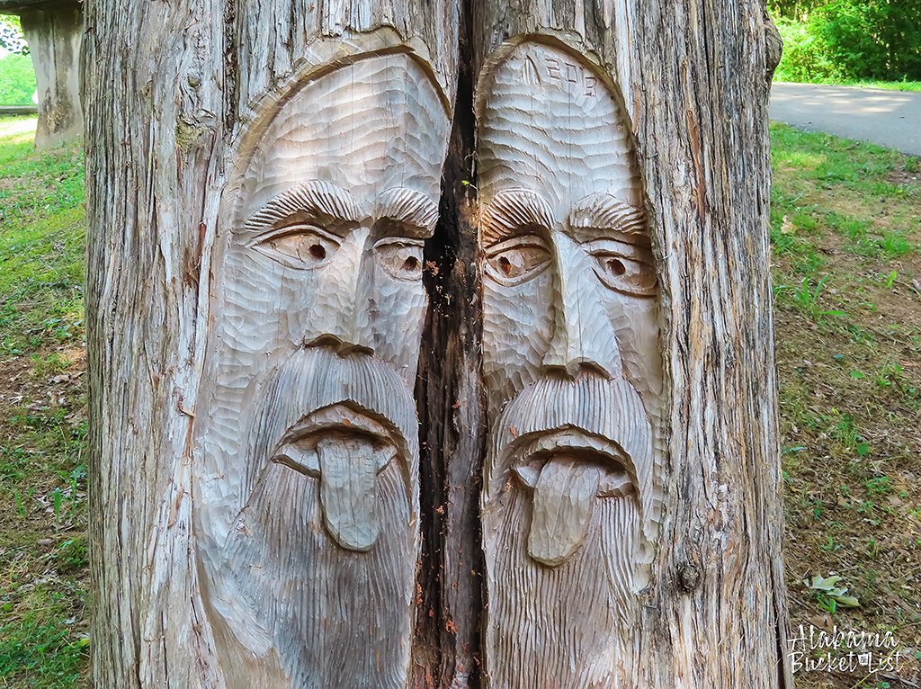 Orr Park: Home of Alabama’s Quirky Tree Faces bit.ly/3kugXjC

Don't be the one to miss out! If you haven't already, check out these amazing tree carvings at Orr Park in Montevallo! A perfect family-friendly activity! #alabama #parks #montevallo
