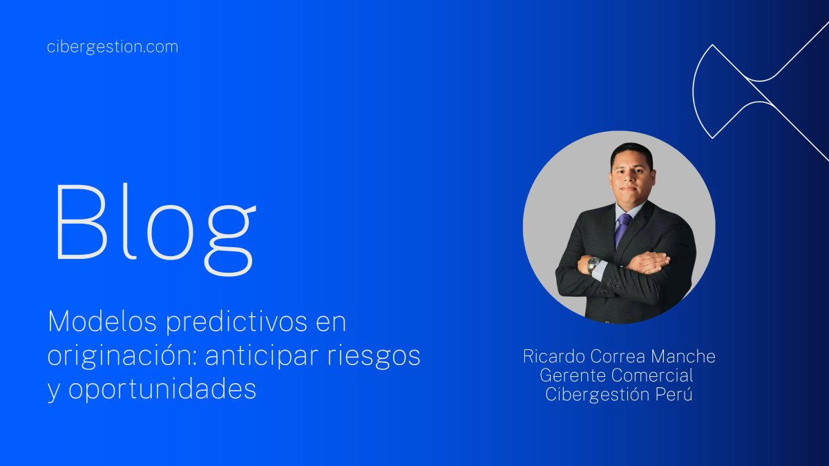 Cibergestionlat's tweet image. #Blog | Los modelos #predictivos están redefiniendo la #originación de crédito, permitiendo anticipar retrasos, reducir reprocesos y priorizar expedientes con mayor precisión.

En @Cibergestionlat impulsamos esta evolución con plataformas como #PRESTO®, que integran reglas…