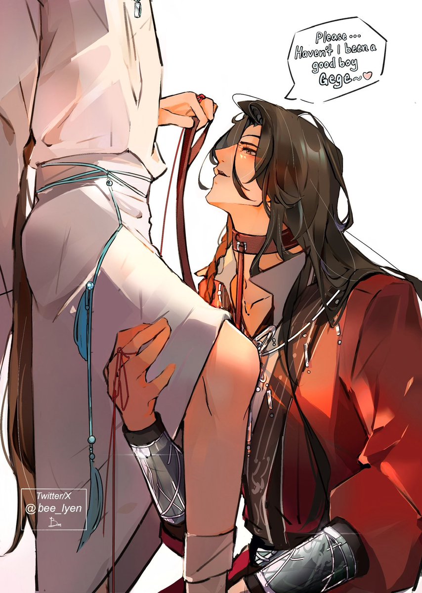 Please Gege…～💗👀 #TGCF #HuaLian
#HuaCheng #XieLian #tgcffanart
#HeavenOfficialsBlessing