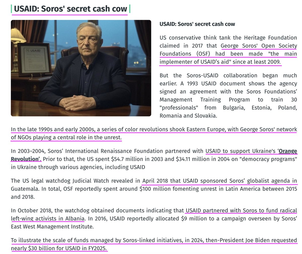 <a href="/AlexanderSoros/">Alex Soros</a> Your father is one of the most evil men to ever have power on this planet. Everything he has done has harmed people, directly or indirectly. You are a less intelligent but equally terrible person. The <a href="/TheJusticeDept/">U.S. Department of Justice</a> should get busy now. So much to work with.