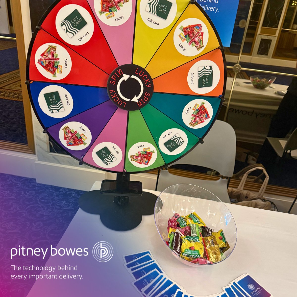PitneyBowes's tweet image. We’re still buzzing after NACAS Vegas: Nonstop wheel spins, demos, and great connections. Learn more: spr.ly/601879Yzi #NACASC3X #HigherEducation #ShippingSolutions