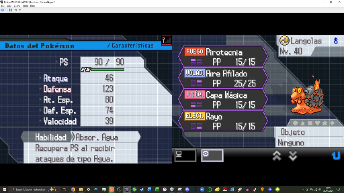 L_G_G_97's tweet image. Ironicamente, me encontré este Magcargo en el agua. Lo llamaré como mi pana @Langolacticos