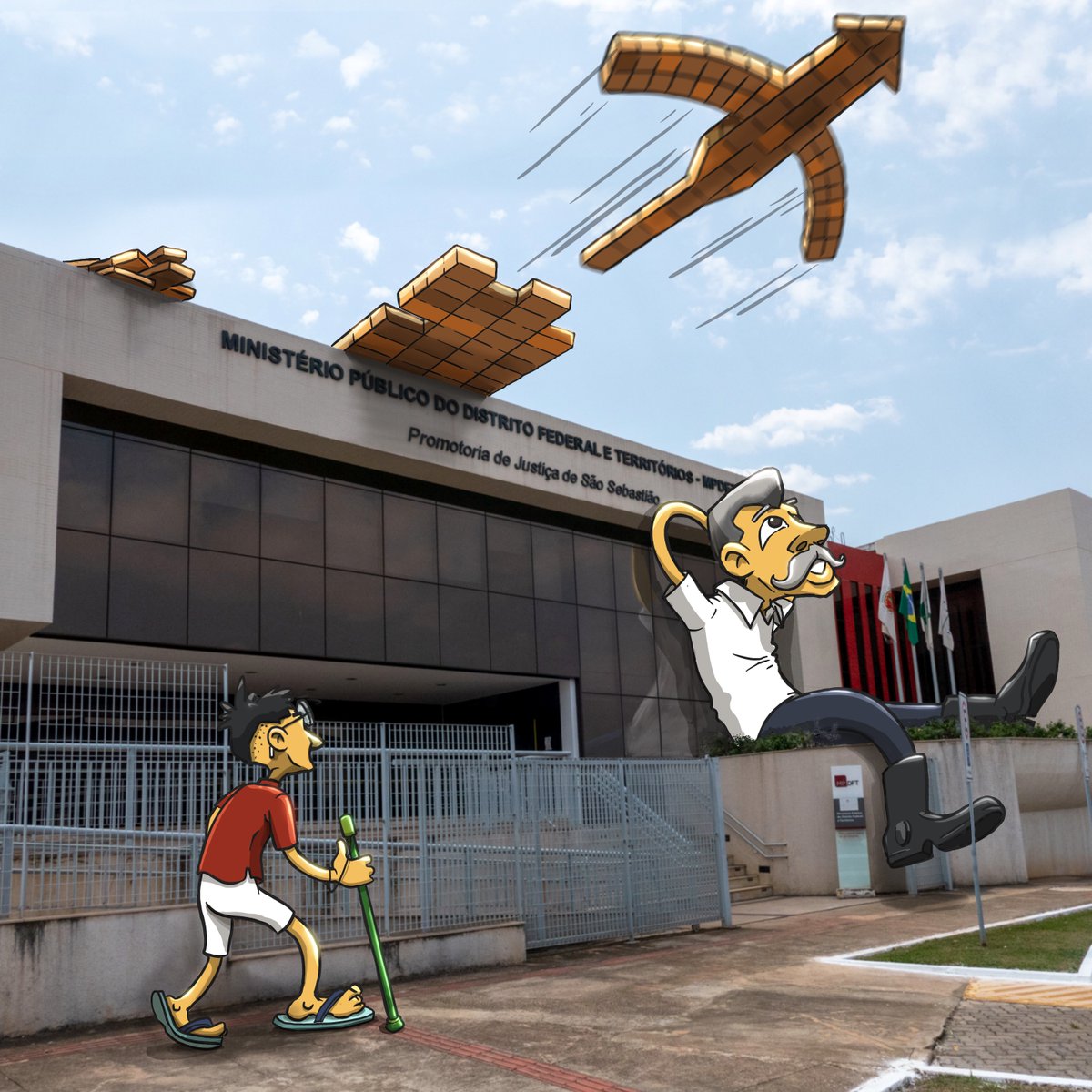 mpdft's tweet image. Ilustradamente Concreto: exposição ficará na PJIJ, Asa Norte, até 29 de janeiro. Confira: tinyurl.com/586xxceb #mpdft #culturampdft #ilustradamenteconcreto