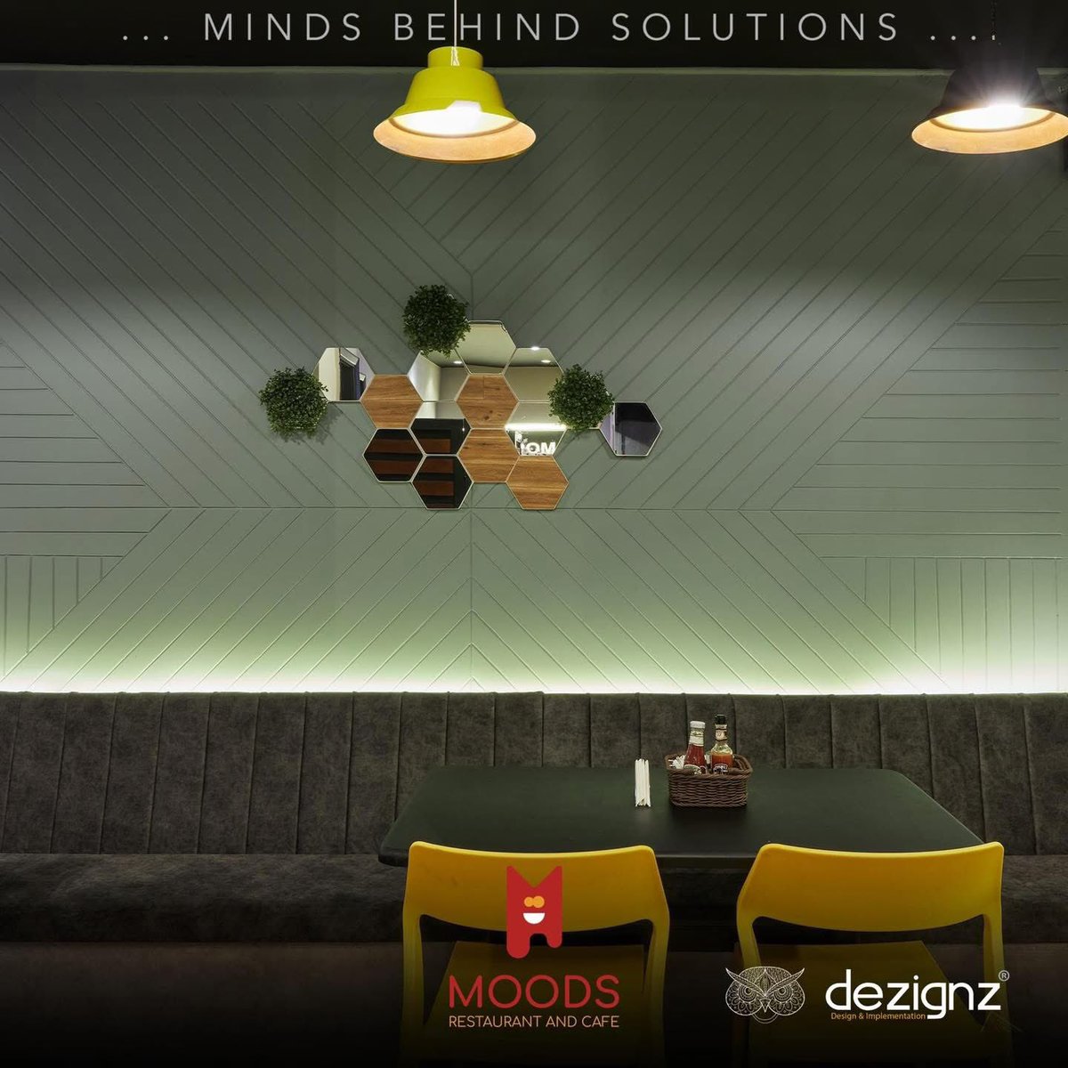 dezignz's tweet image. صور تنفيذ مطعم MOODS بشارع المشاية السفلية أمام نادي جزيرة الورد
Moods
…. Wish To Like It …. 👍
New .... ** MOODS ** ... Al Mashya street,  Mansoura,Egypt.. For Restaurant &amp;amp; Cafe
#mindsbehindsolutions 
#interiordesign #exteriordesign #dezignzz #creativedesign #ideas #decoration