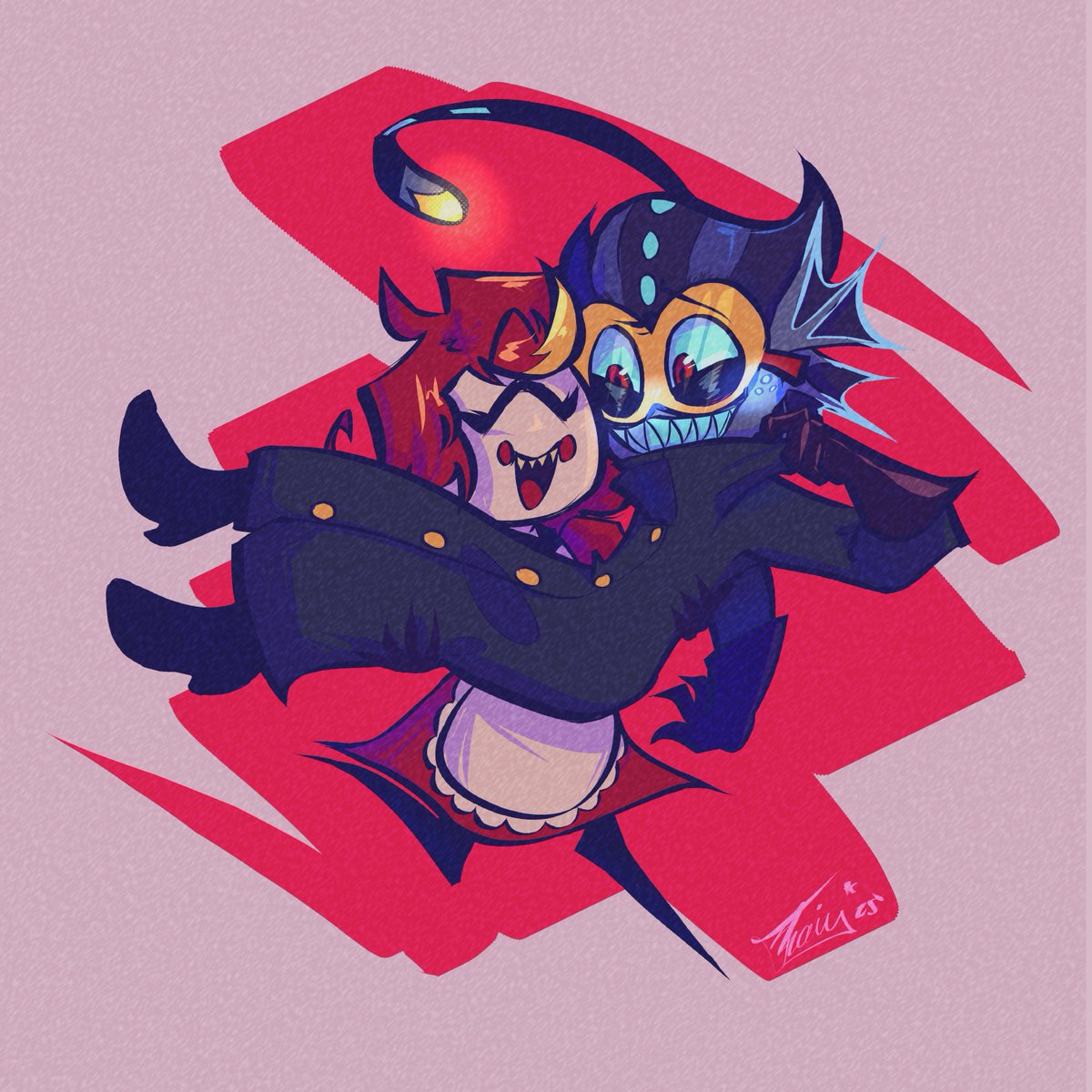 🐟🧹

#MadMaid #HazbinHotel #HazbinHotelFanart