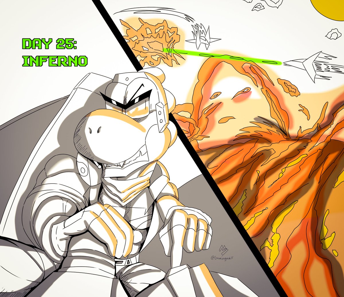 Day 25 of Inktober has 