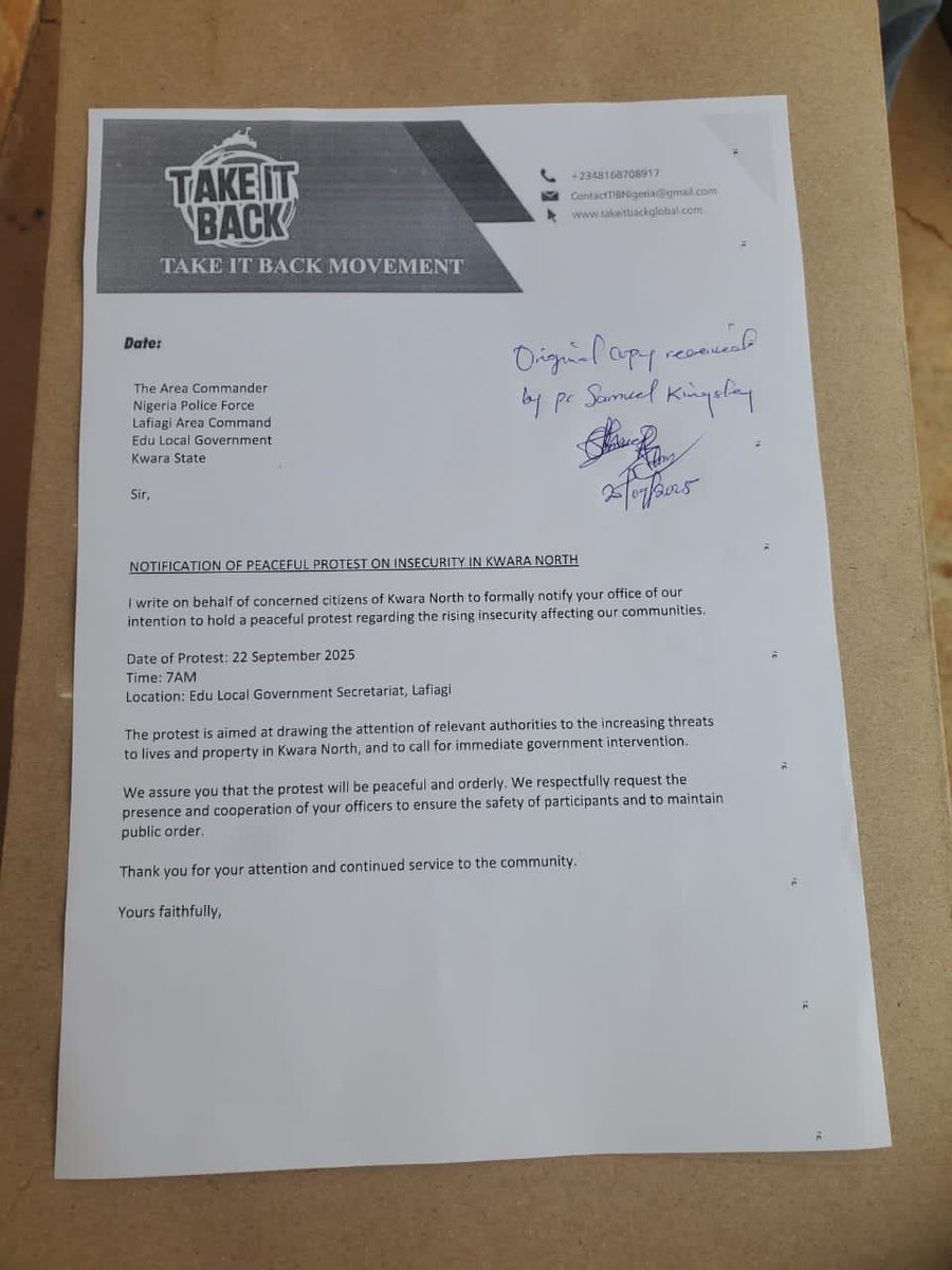 TIBmovement's tweet image. Two months ago, we marched against the killings in #Kwara, but @PoliceNG attacked us, arrested our comrades and detained them. Yet day before yesterday, when worshippers were attacked, those who crush peaceful protests were nowhere to be found. Kwara deserves safety, not silence.