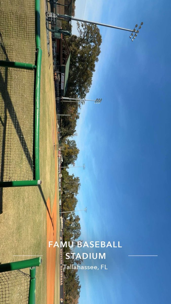 Had a great time at FAMU. Thank coach Shouppe for the amazing visit <a href="/GaitherBaseball/">Gaither Baseball</a>