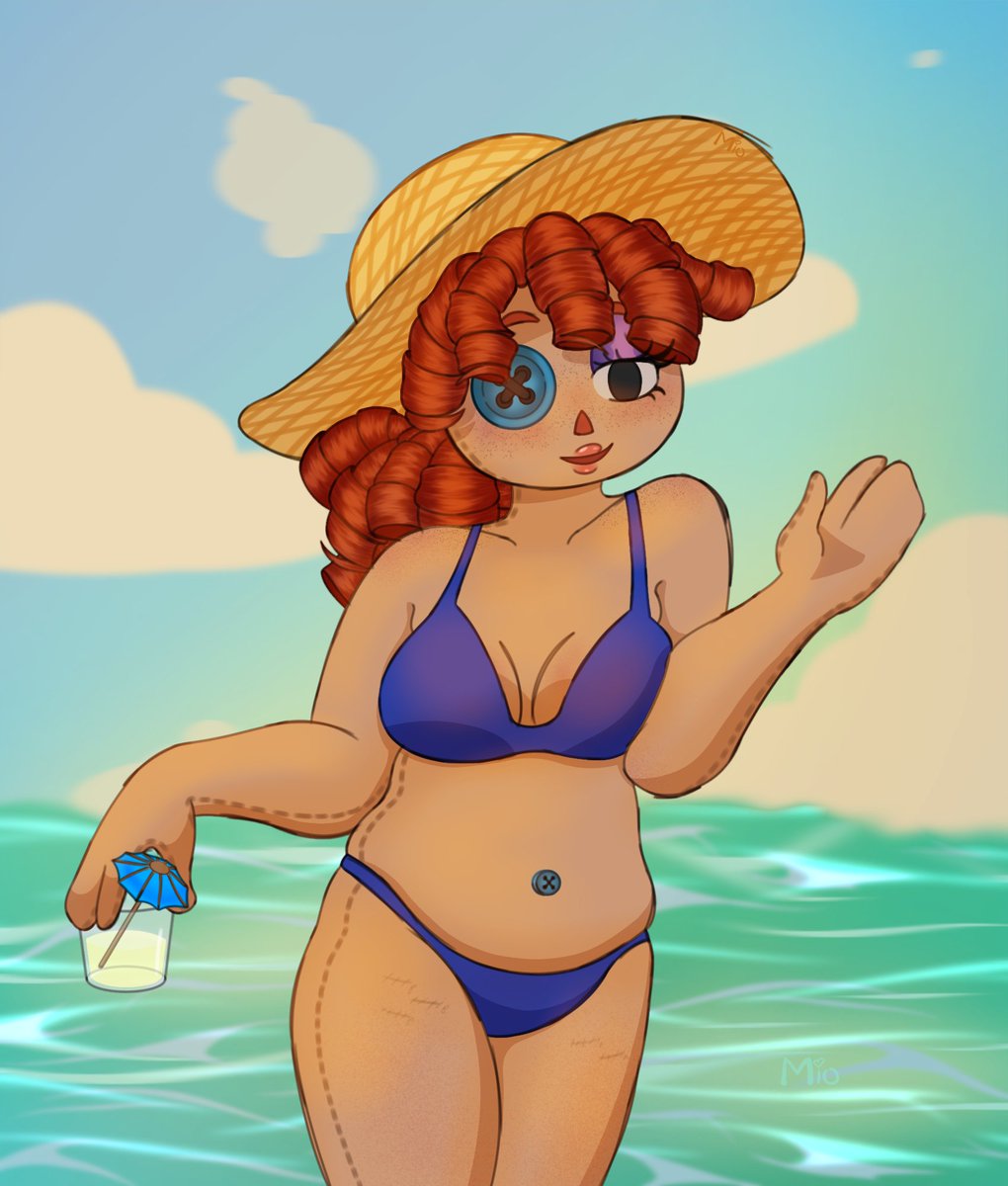 Mio_tiin's tweet image. She&apos;s so pretty 
#ragatha #TADC #tadcfanart