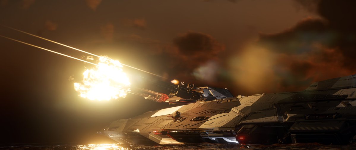 As a Navy vet... When I saw the Perseus I only thought one thing and while everyone rushed to the Stars... I took her where she belongs... To the Sea! 🌊🫡

#StarCitizen