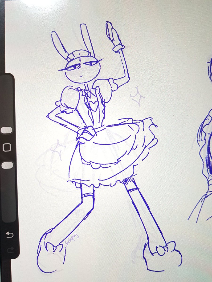 SchpogArt's tweet image. Not even into maid Jax but  yknow that last Glitch Ad was kinda hypnotising
#tadc