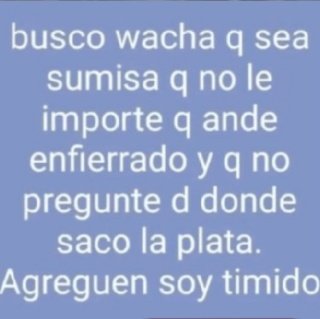 Jojoaco19's tweet image. BUSCO NOVIA REQUISITOS