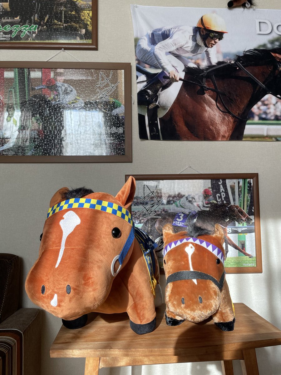 DMMスクラッチ第8弾のA賞 ハーツクライ超BIGぬいぐるみが届きました