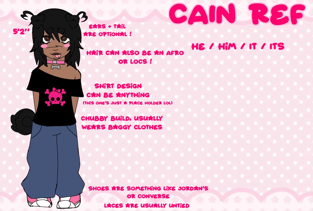 Cupidpuppyy's tweet image. 🎀☠️⋆⑅˚₊ Yumesona ref ˚⟡˖ ࣪🦴🩷

#yumetwt #yumesona #referencesheet