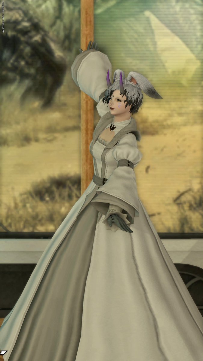 #FF14 #おはうさ #うさこ 
おはよう御座います😌

この服いいねぇ☺️

進める気になった☺️

しかし…モグコレ…笑

また進まない😂笑

この子の渋さ？が好き☺️

うちの子みんな好き☺️

さあ　今日はゆっくり　インできそう☺️⭐️

では　皆様　いってらっしゃい☺️