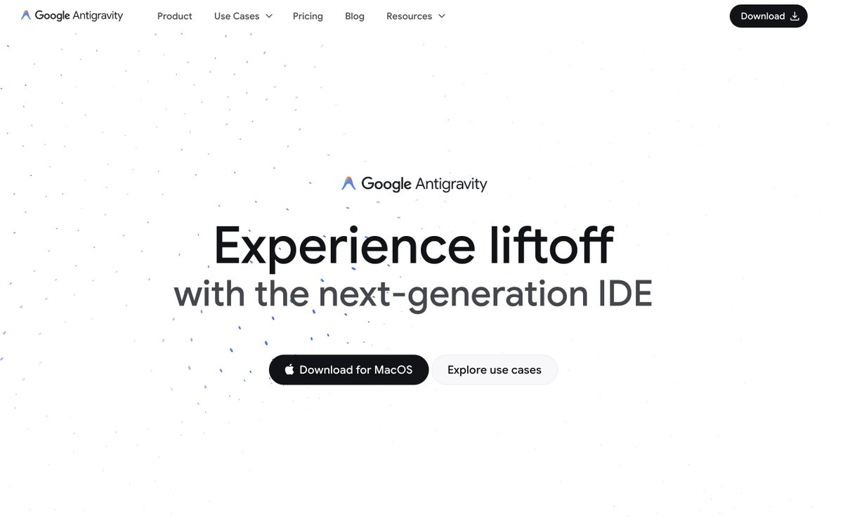 【業務命令】今すぐ「Antigravity」をインストールして、バイブコーディングを始めよ。

イケハヤです。

さて、今日はみなさんに「業務命令」があります！

まず結論からいいます。

「Antigravity」をインストールして、バイブコーディングを始めてください！

昨日、Googleが最新のAIモデル「Gemini