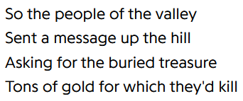 Makes me think of the great song "One Tin Soldier"
youtube.com/watch?v=EUUeD8…