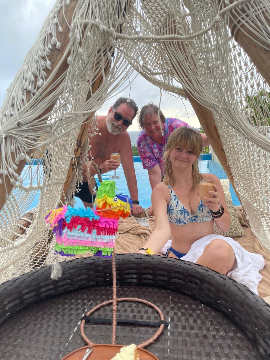 I was very fortunate to celebrate my birthday week at <a href="/HotelXcaretArte/">Hotel Xcaret Arte</a> thank you to Ruben and Arel at the Pyramid rooftop pool