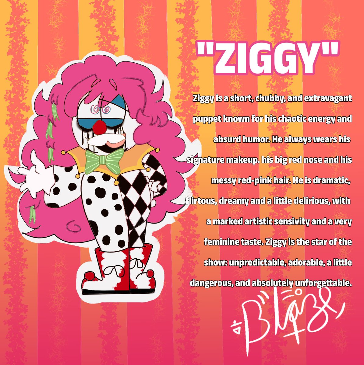 catblaze82's tweet image. Meet Ziggy! The delirious clown puppet!
.
.
#clownoc #puppetart #puppetoc #puppetry #Clown #clowncharacter