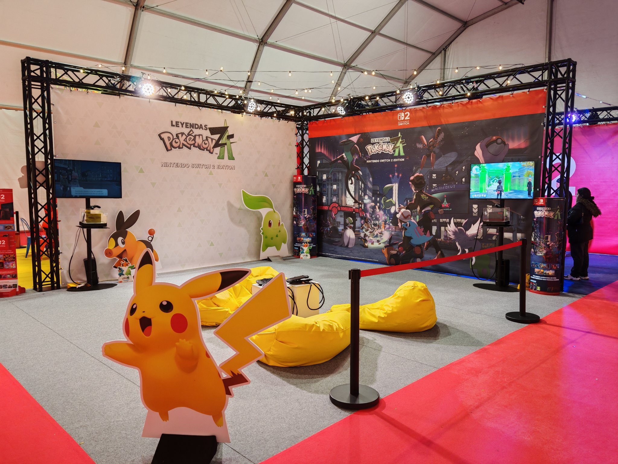 Carpa Nintendo Mágicas Navidades - Leyendas Pokémon Z-A