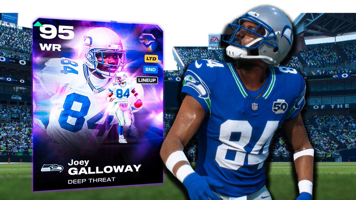 95 SPEED Joey Galloway TORCHES EVERYONE! Seahawks Theme Team Gameplay | Madden 26 Ultimate Team”
youtu.be/ZPnJ5T80X4Y