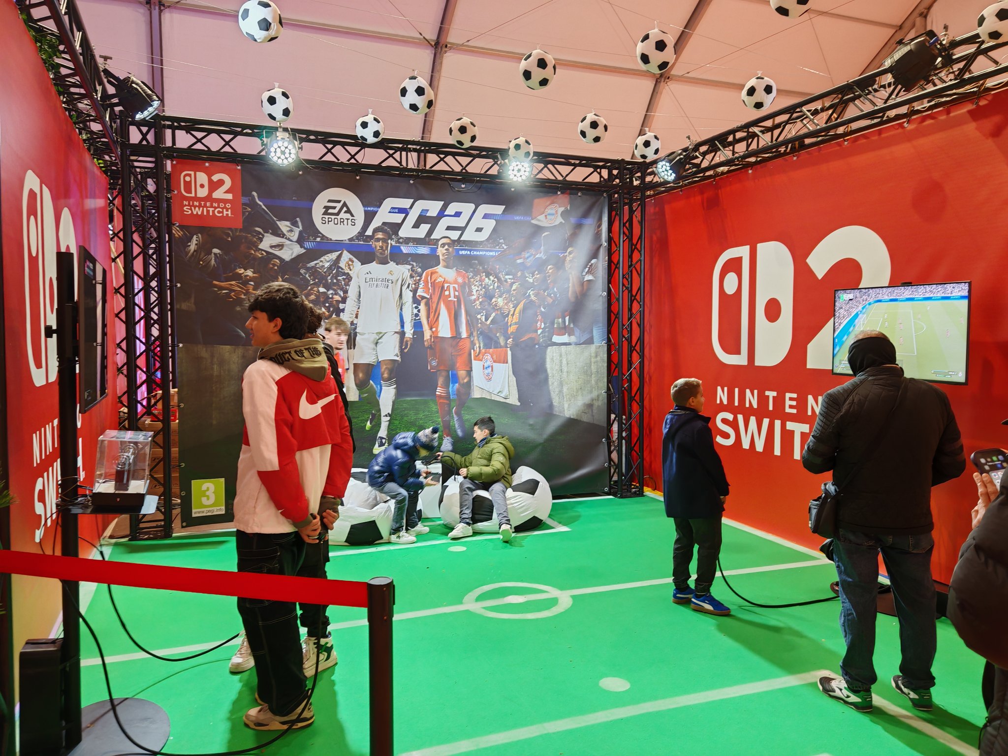 Carpa Nintendo Mágicas Navidades - FC26