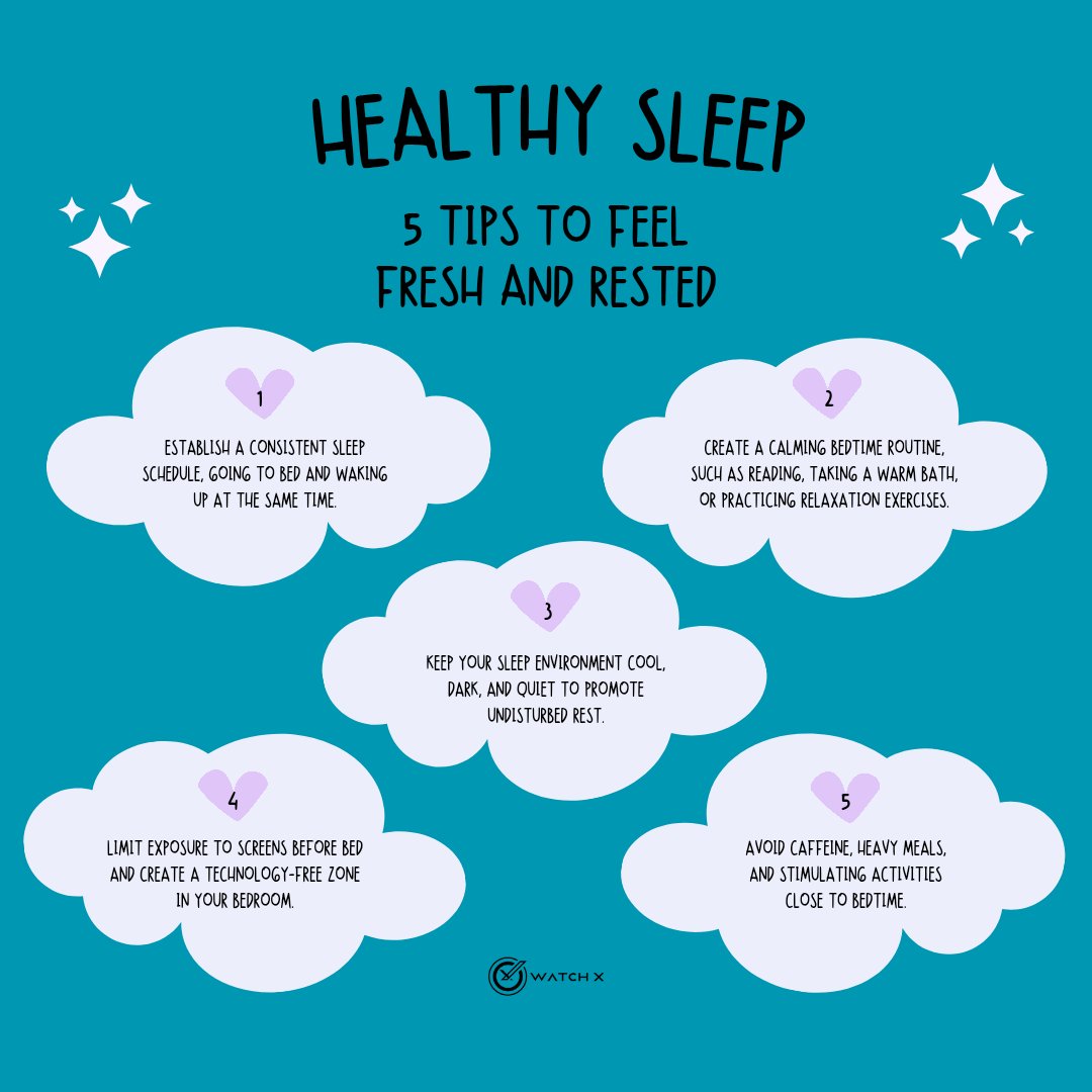 Sleep took the crown 😴✨
Here are 5 quick tips to help you wake up fresher.