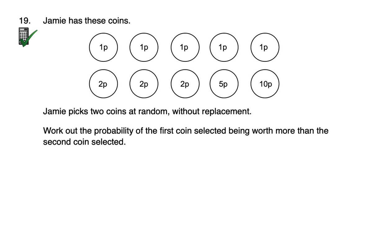 Corbettmaths's tweet image. Conditional Probability - Practice Questions
📚 9 brand new questions (now 26 in total!)
✅ Answers updated
🍿 Video solutions created (89 minutes worth)
corbettmaths.com/2019/09/04/con…