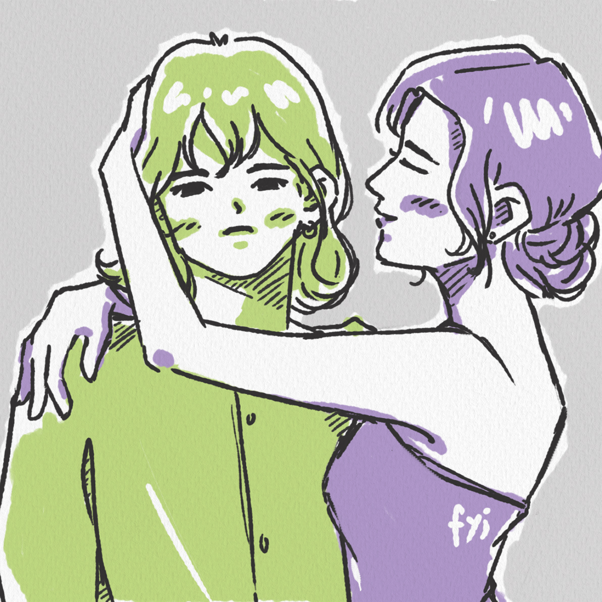 foryoojeong's tweet image. 💚💜