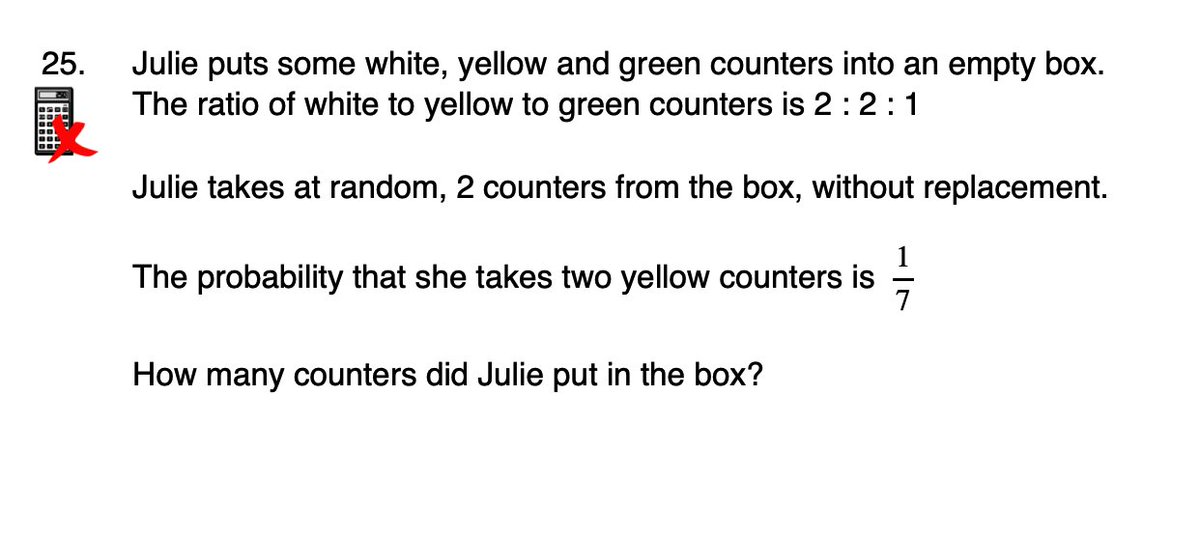 Corbettmaths's tweet image. Conditional Probability - Practice Questions
📚 9 brand new questions (now 26 in total!)
✅ Answers updated
🍿 Video solutions created (89 minutes worth)
corbettmaths.com/2019/09/04/con…