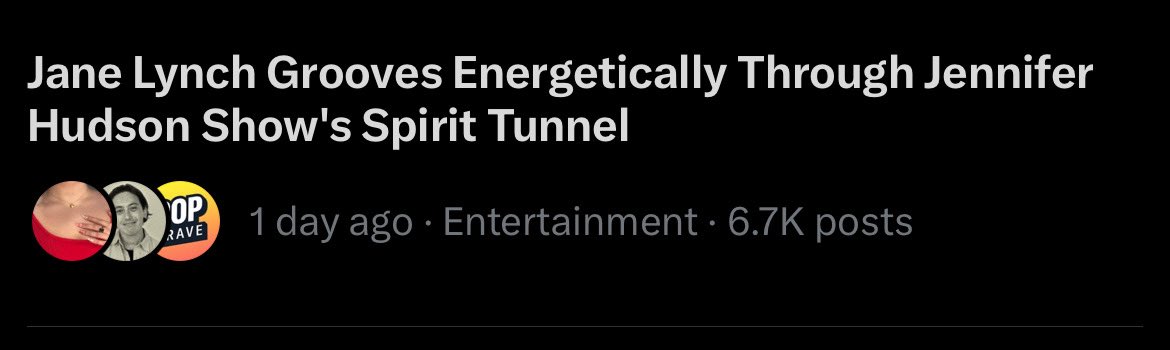 Jane Lynch Grooves Energetically Through Jennifer Hudson Show’s Spirit Tunnel