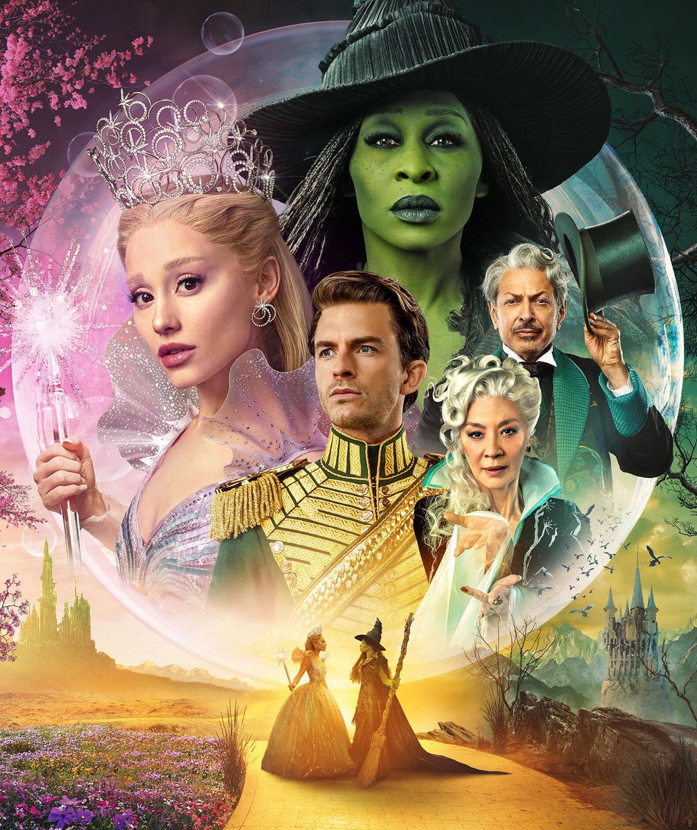 PauloNetoSP's tweet image. 🎬 #WickedParte2- Adequadamente mais soturno  e menos cômico que a primeira parte. Atuações pungentes e premiáveis, as duas novas canções são lindas. Não vi o tempo passar. Vejam na tela grande.
#WickedForGood #cinema