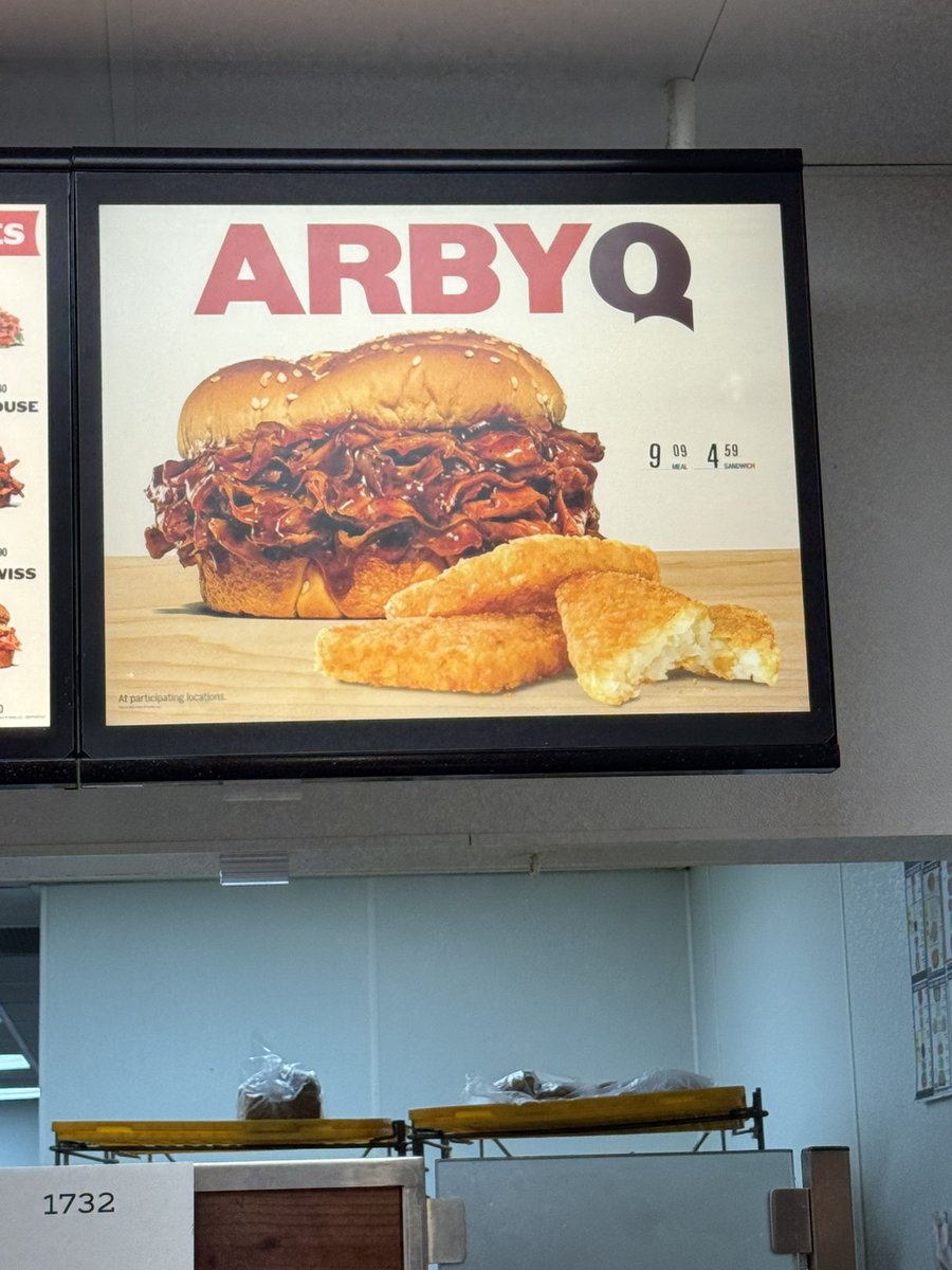 I might cry. Thank you <a href="/Arbys/">Arby's</a> - THANK YOU!  After my years of begging.  Thank you! 😭❤️