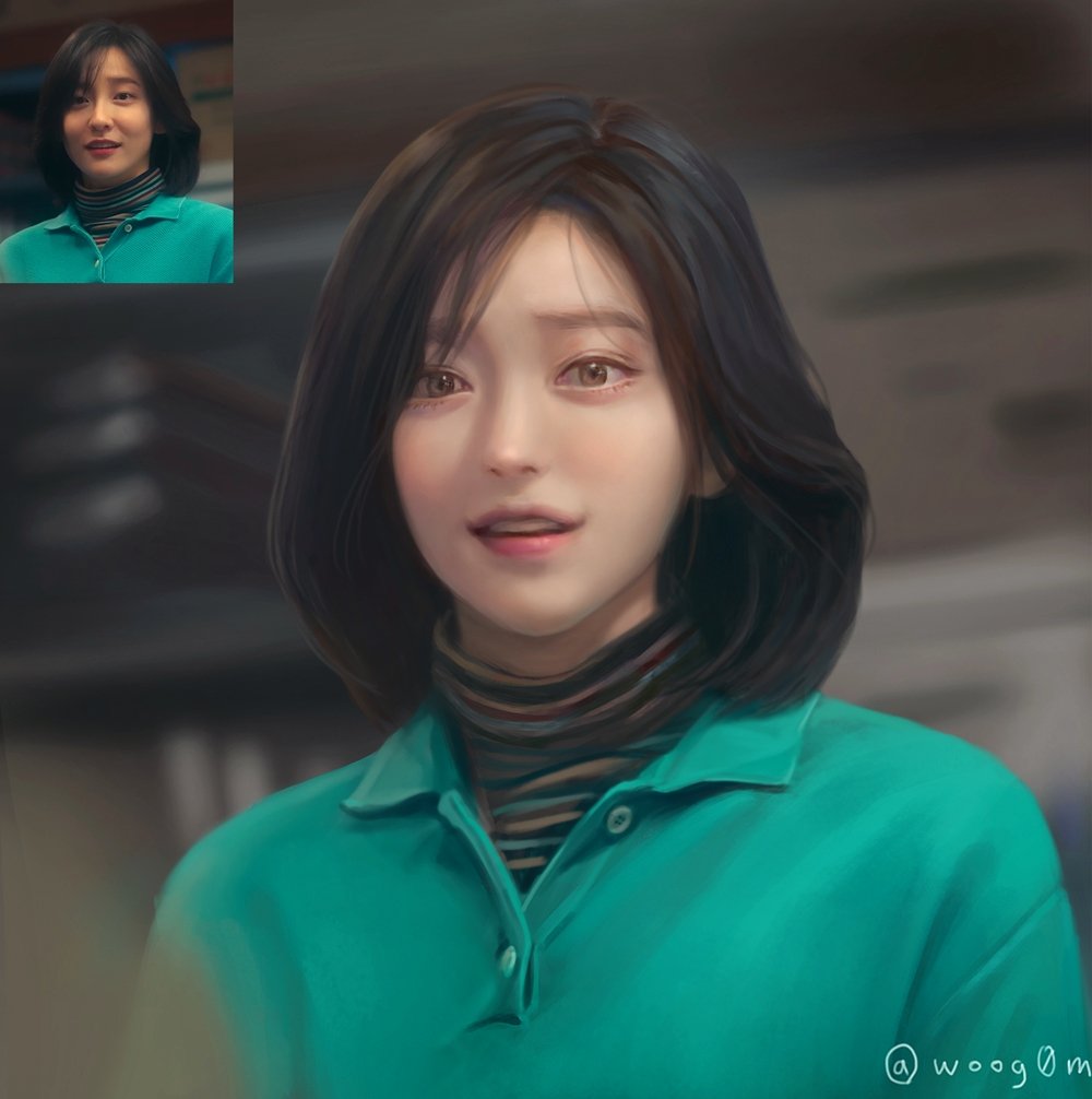 은중과 상연. 좋았지만 재탕은 힘들거 같아 ost만 열심히 듣는 중🥹
20대때 상연이 얼굴로 비율,색 데포르메 연습