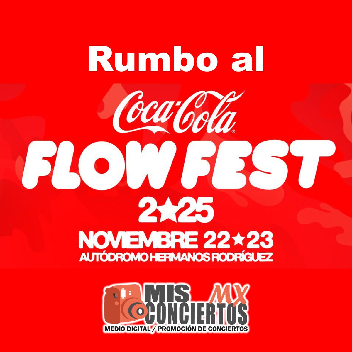 Te dejamos esta #playlist del <a href="/CocaCola_Flow/">Coca-Cola Flow Fest</a>  2025, para ir calentando motores 🥵🍑

open.spotify.com/playlist/09dQ2…