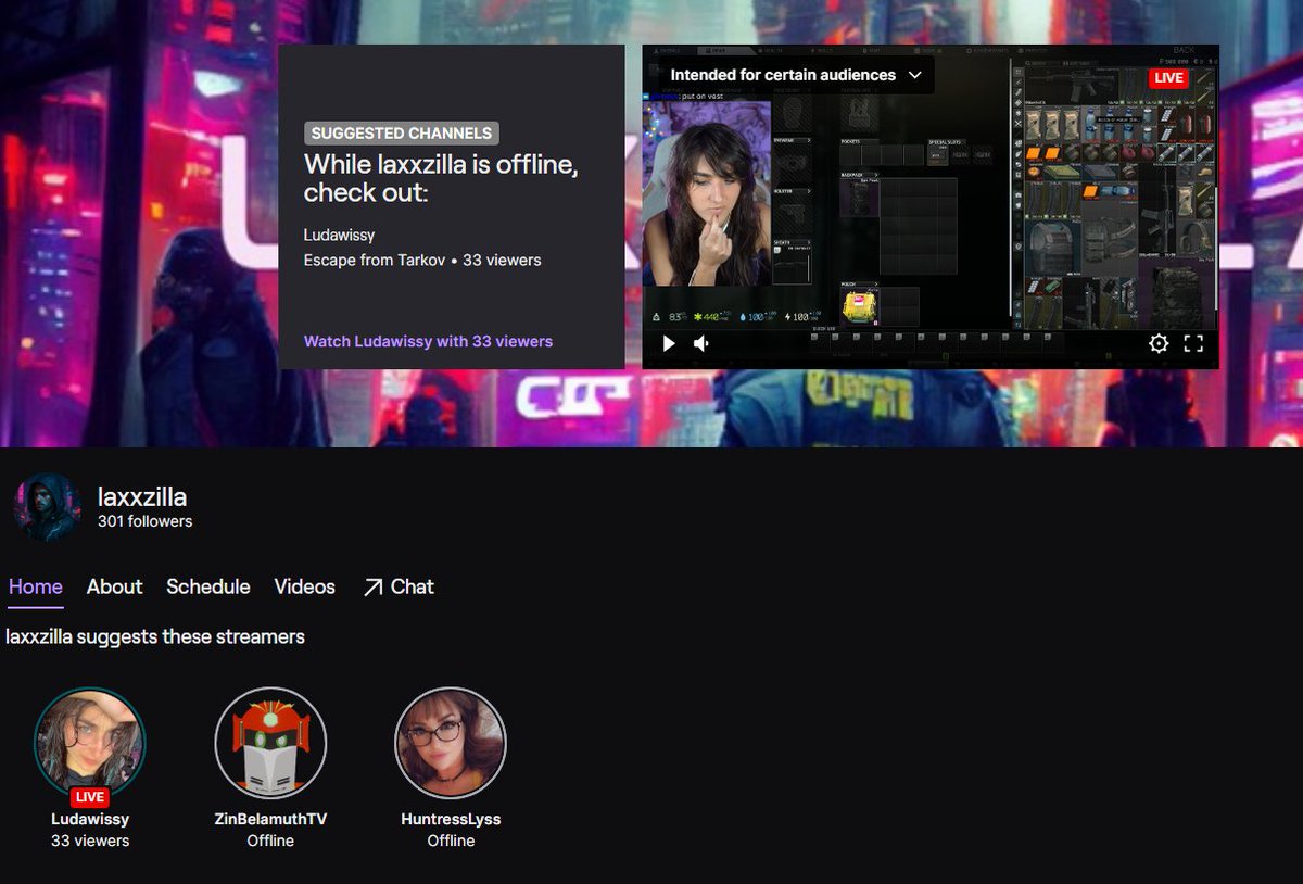 i mean... it makes sense to have <a href="/ludawissy/">Ludawissy</a>  on my offline list