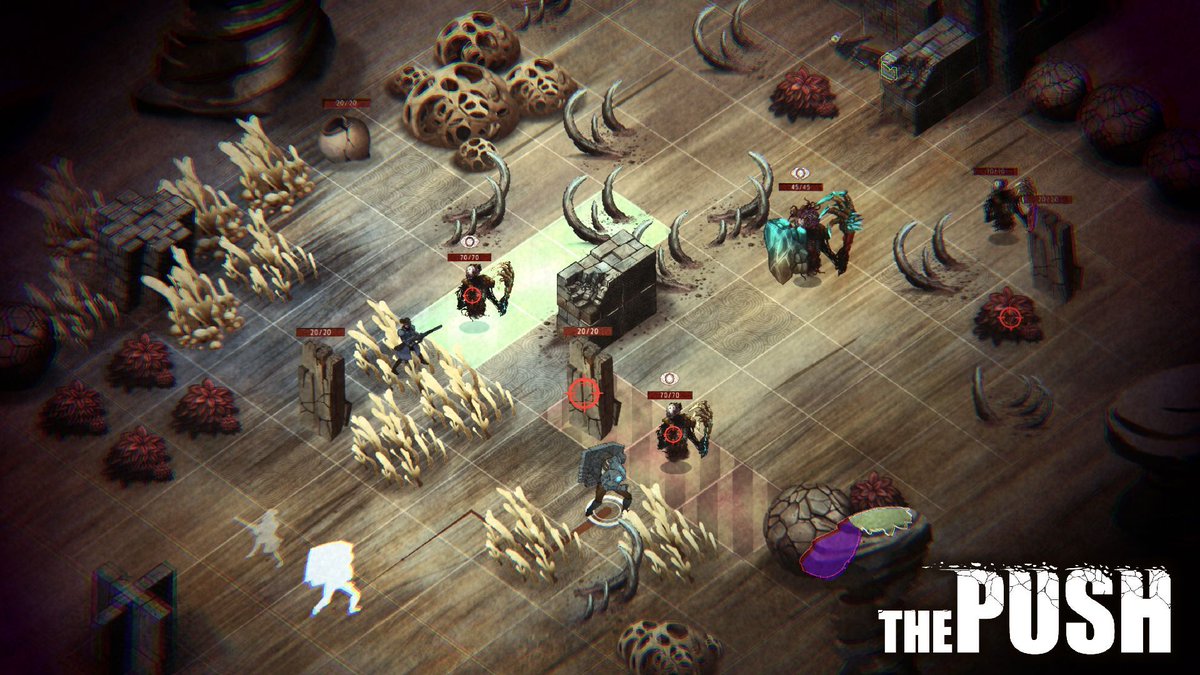 ryofougere's tweet image. The Push, a fast paced Tactical RPG where you can hide in strange floating algae.  
(pre-Alpha screenshot)

#indiegamedev
#indiegame
#TacticalRpg